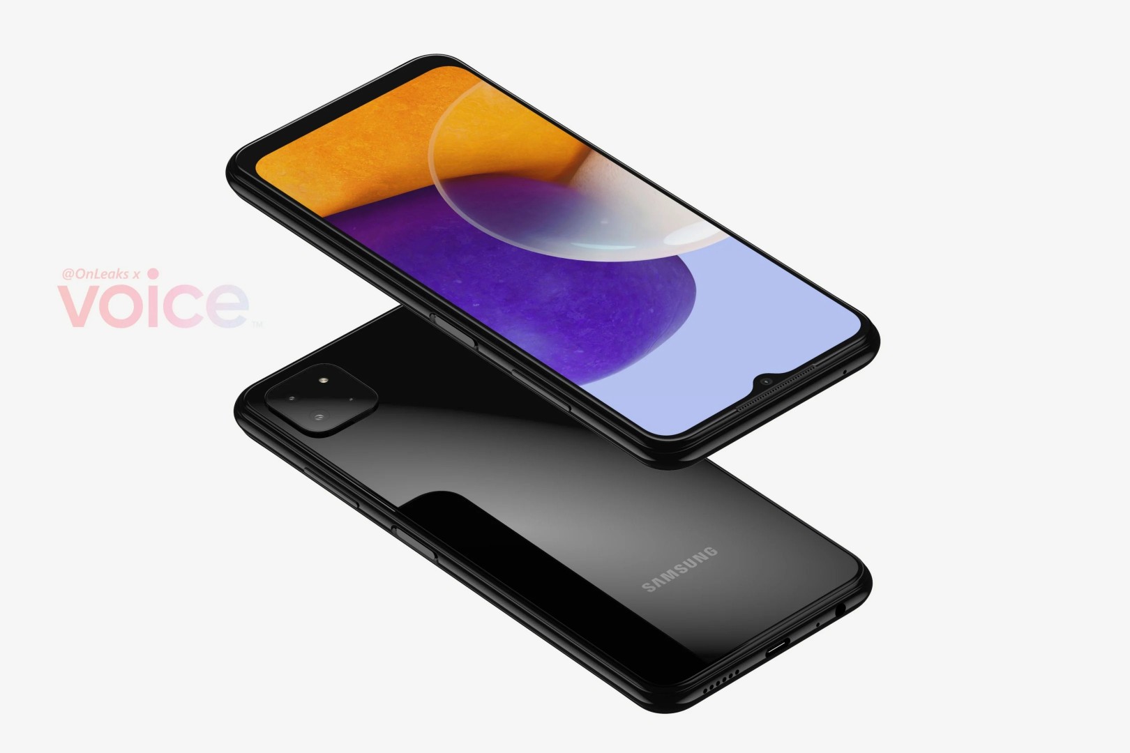 Renders of the Samsung Galaxy A22 5G show the phone from all angles - GSMArena.com news